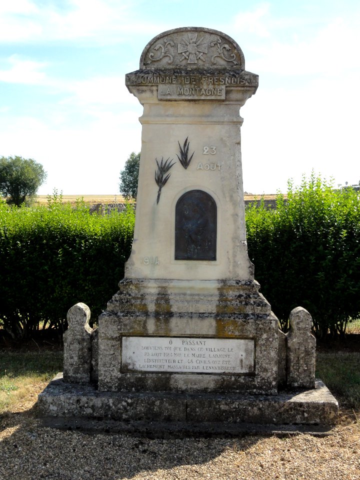 Fresnois-la-Montagne (Meurthe-et-M.) mémorial 23 août 1914