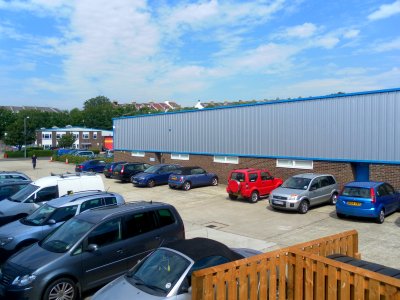 Freshfield Industrial Estate, off Sutherland Road, Brighton (August 2013)