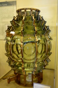Fresnel lens, 4th order, used in Jones Point light tower, 1926 - The Lyceum - Alexandria, Virginia - DSC03495 photo