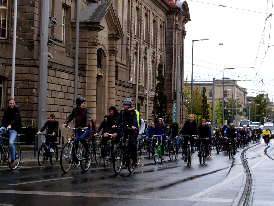 FridaysForFuture bike demonstration Berlin 27-09-2019 12