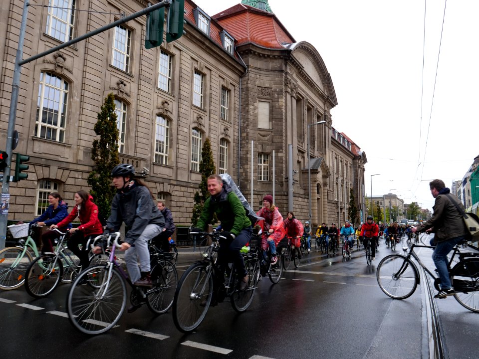 FridaysForFuture bike demonstration Berlin 27-09-2019 08