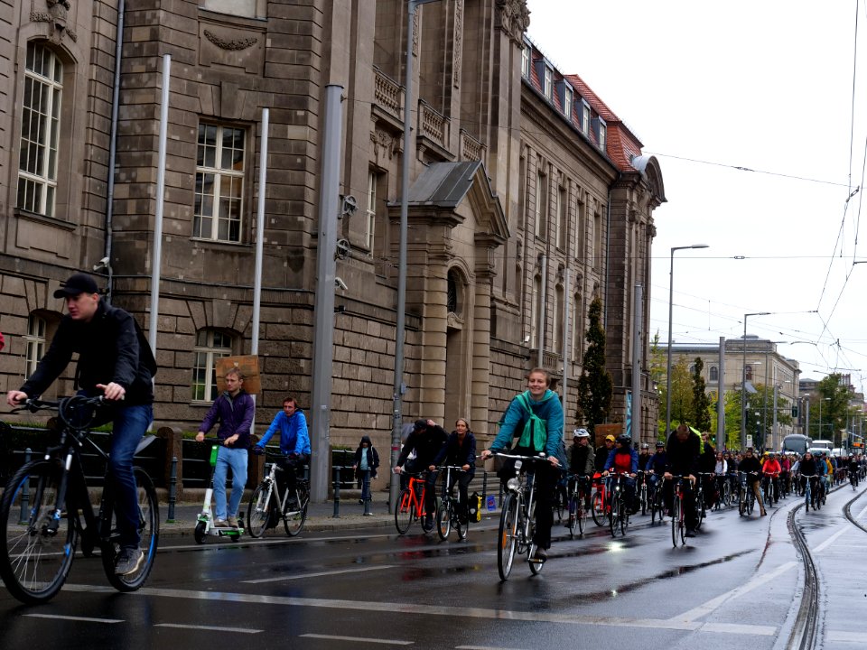 FridaysForFuture bike demonstration Berlin 27-09-2019 10