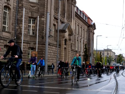 FridaysForFuture bike demonstration Berlin 27-09-2019 10