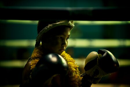 Martial arts fighter black art
