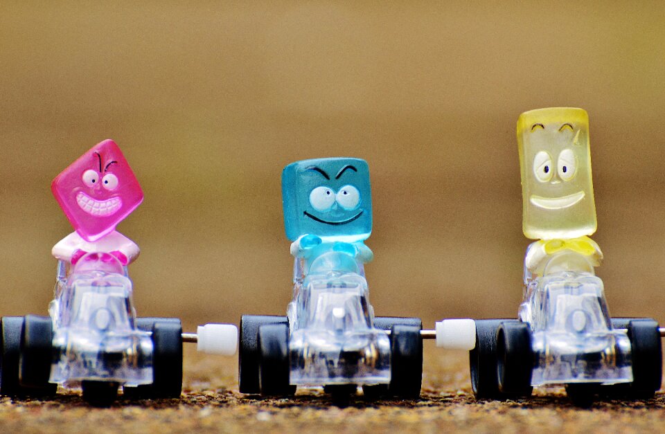 Toys children colorful