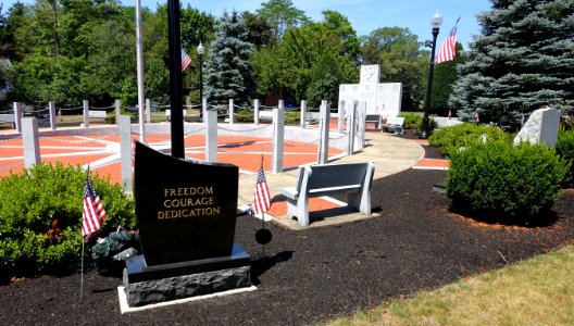 Freedom Courage Dedication - Middleboro Veterans' Memorial Park - Middleborough, Massachusetts - DSC03999
