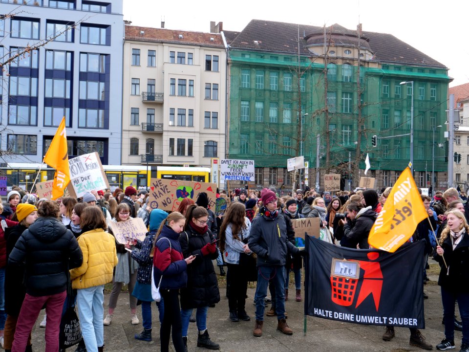 FridaysForFuture protest Berlin 08-02-2019 01