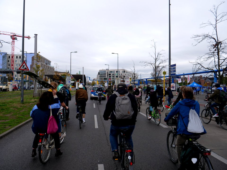 FridaysForFuture protest Berlin 11-10-2019 bicycle tour Westkreuz - Inavlidenpark 14