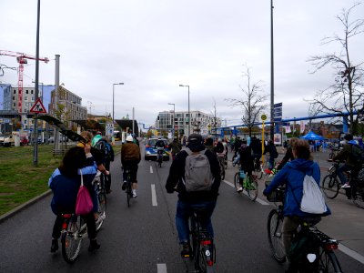 FridaysForFuture protest Berlin 11-10-2019 bicycle tour Westkreuz - Inavlidenpark 14