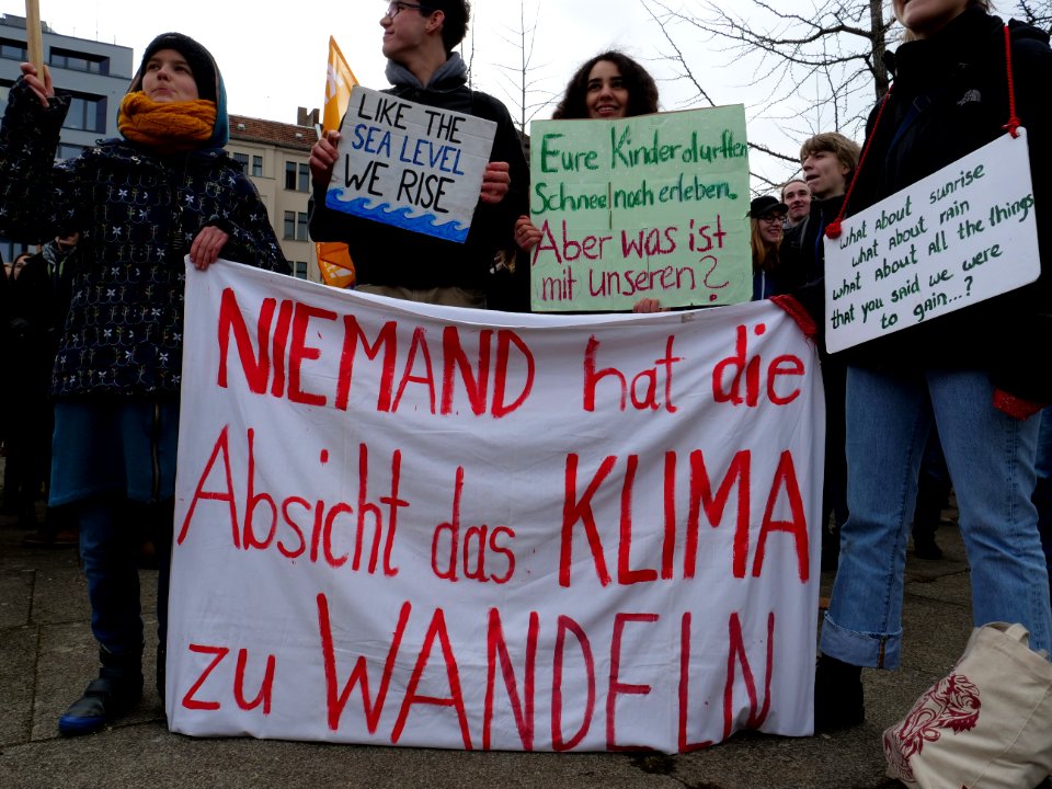 FridaysForFuture protest Berlin 08-02-2019 08