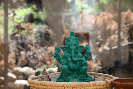 God ritual elefant photo