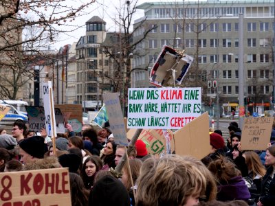 FridaysForFuture protest Berlin 08-02-2019 17