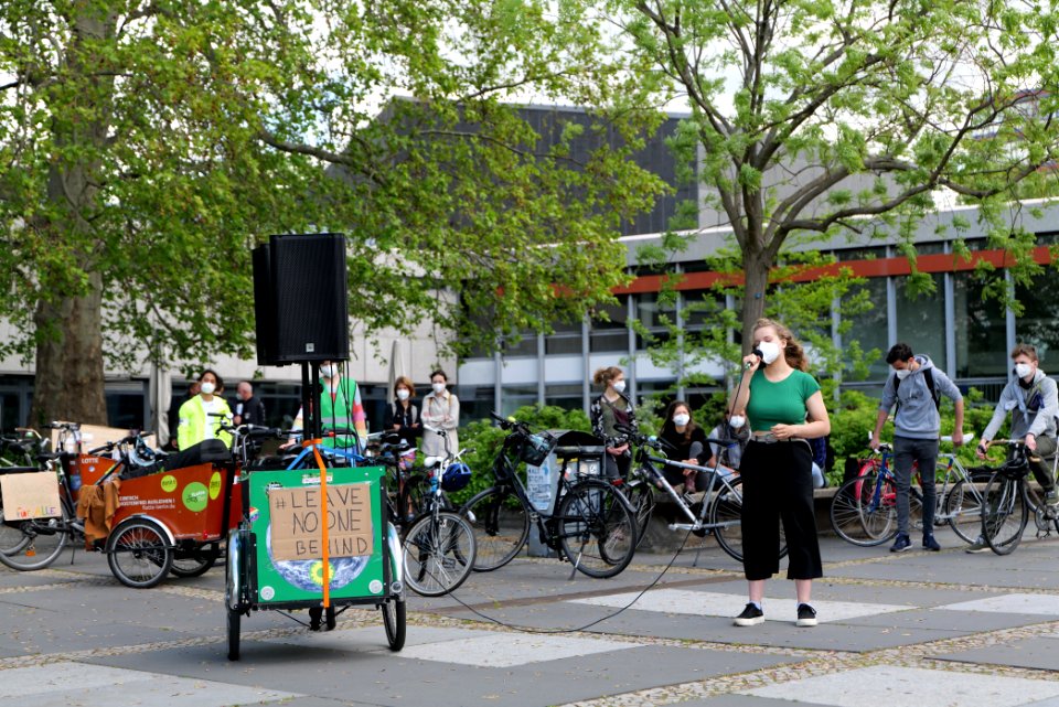 FridaysForFuture bicycle demonstration Berlin 2021-05-21 13