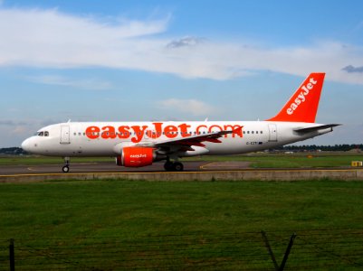 G-EZTI Airbus A320-214 easyJet taxiing at Schiphol (AMS - EHAM), The Netherlands, 18may2014, pic-3 photo