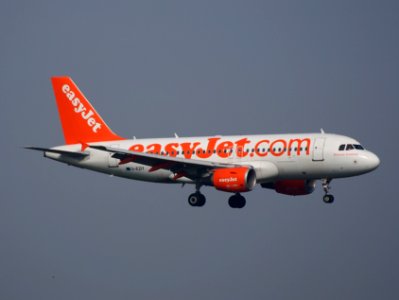 G-EZIY landing at Schiphol (AMS - EHAM), The Netherlands, pic1