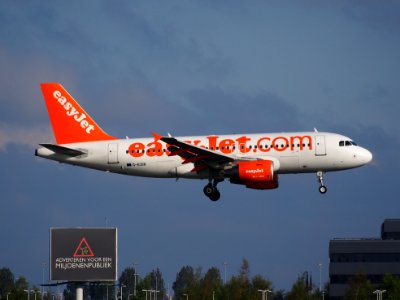 G-EZIR landing at Schiphol (AMS - EHAM), The Netherlands, pic2