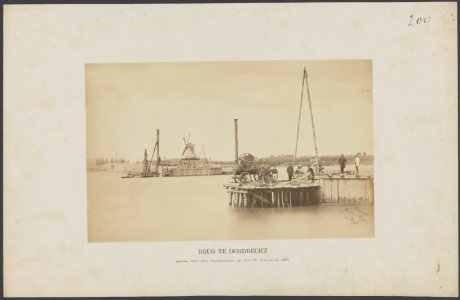 Gezien van de linkeroever op 21 augustus 1867, Bestanddeelnr 524