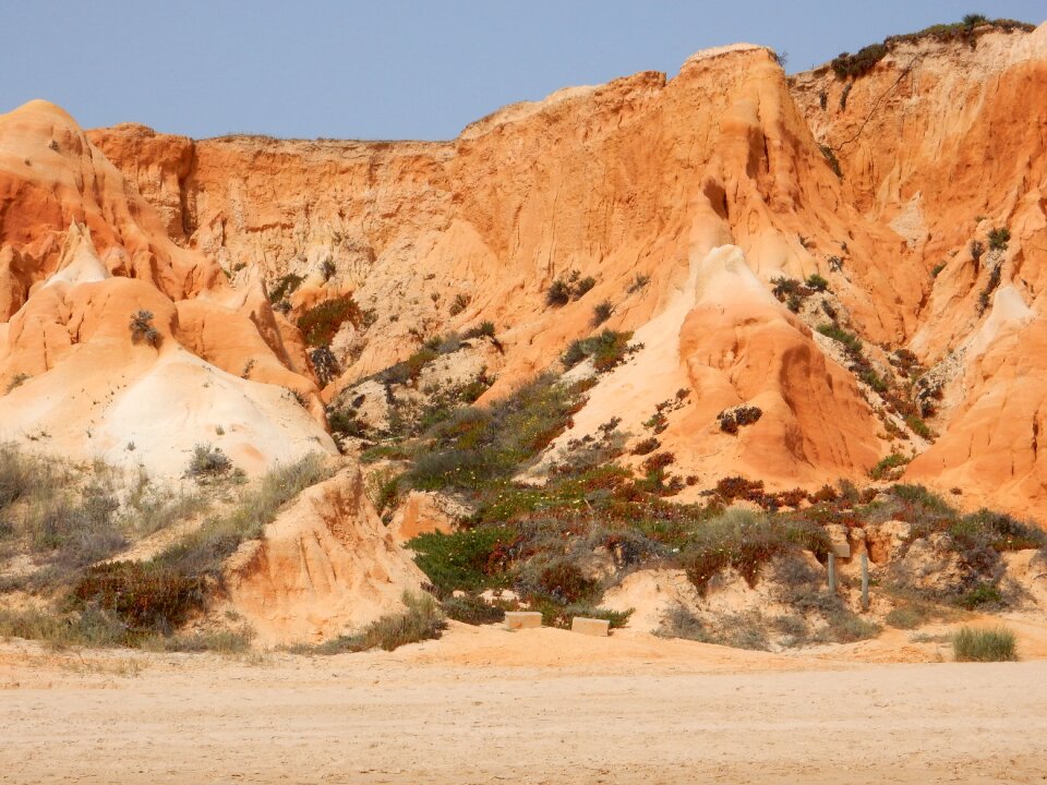 Algarve albufeira sand coast