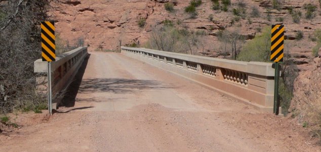 Gila bridge, Black Hills Back Country Byway, from S 2