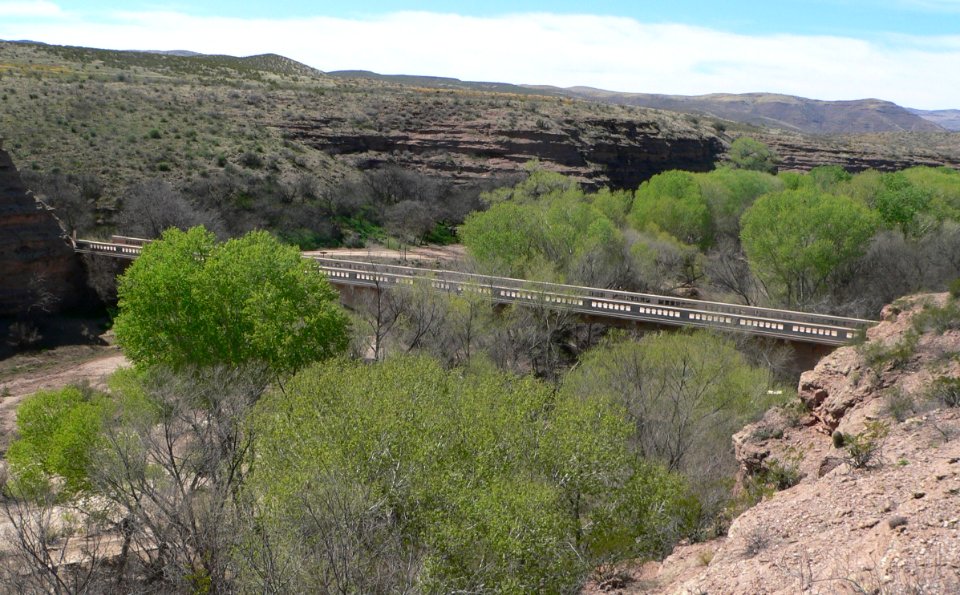 Gila bridge, Black Hills Back Country Byway, from NE 1