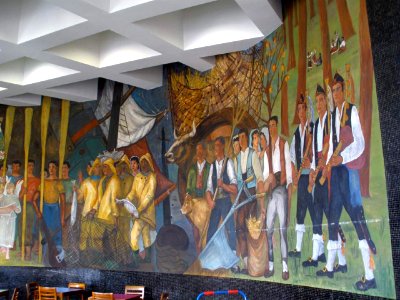 Gijón - Laboral Ciudad de la Cultura (ex Universidad Laboral), cafetería 5