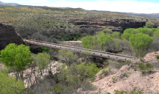 Gila bridge, Black Hills Back Country Byway, from NE 2