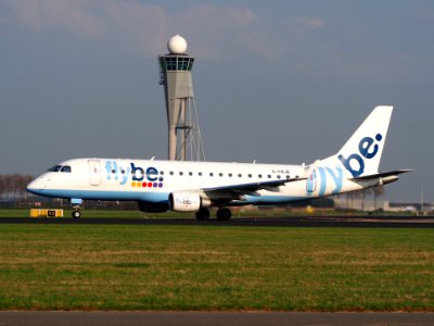 G-FBJB Flybe Embraer ERJ-175STD (ERJ-170-200), cn 17000327 at Schiphol (AMS - EHAM), Netherlands, pic2