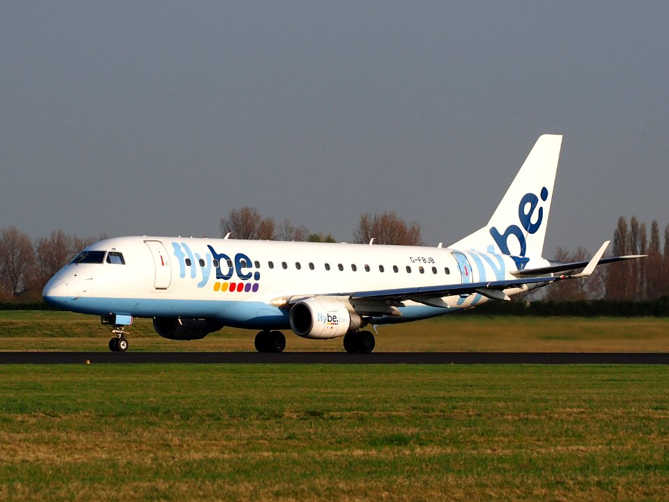 G-FBJB Flybe Embraer ERJ-175STD (ERJ-170-200), cn 17000327 at Schiphol (AMS - EHAM), Netherlands, pic1