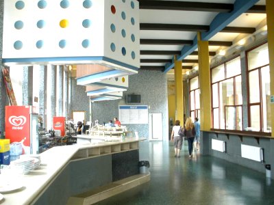 Gijón - Laboral Ciudad de la Cultura (ex Universidad Laboral), cafetería 1