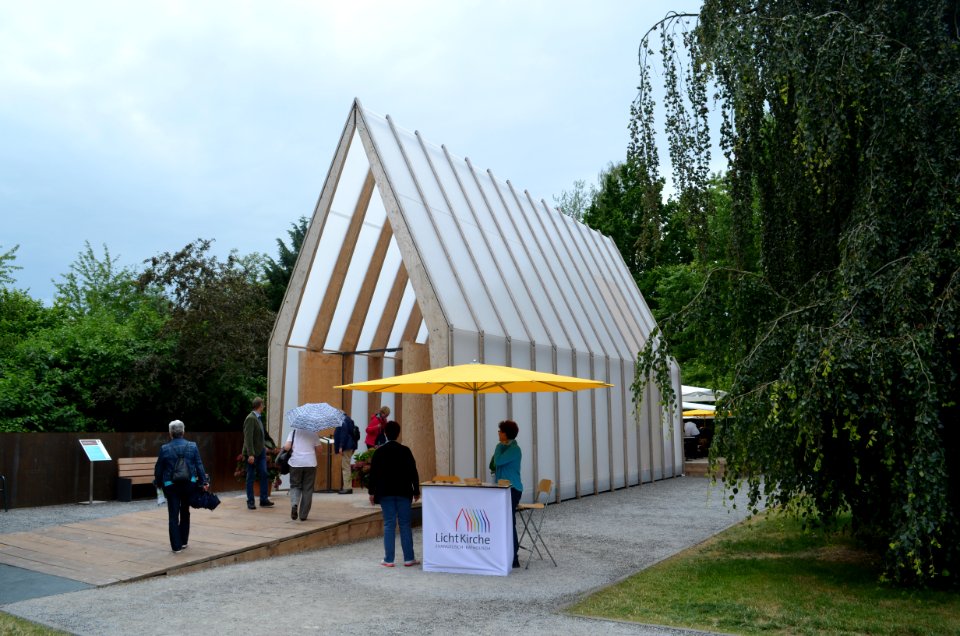 Gießen, Landesgartenschau, Wieseckaue, Lichtkirche
