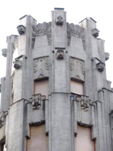 Gijón - Edificio de estilo art decó en la calle Marqués de San Esteban, 27 (1)