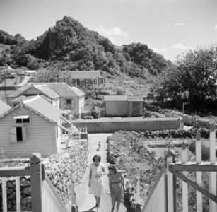 Gezicht op het dorp Windwardside op Saba, Bestanddeelnr 252-8254