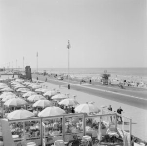 Gezicht op de boulevard van Scheveningen, Bestanddeelnr 254-4013