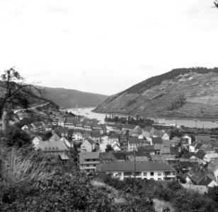 Gezicht op de Bingen aan de Rijn, Bestanddeelnr 254-1815