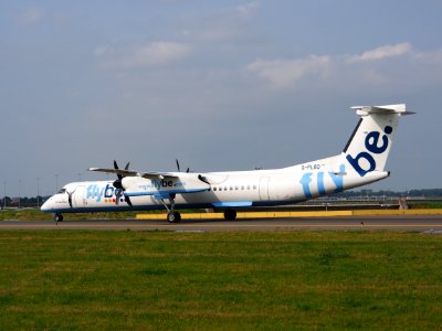 G-FLBD Flybe De Havilland Canada DHC-8-402Q Dash 8 - cn 4259 taxiing 14july2013 pic-002
