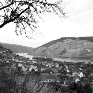 Gezicht op de Bingen aan de Rijn, Bestanddeelnr 254-1814