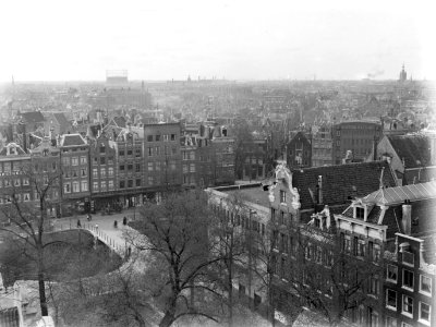 Gezicht op de Leliegracht, Bestanddeelnr 189-1350