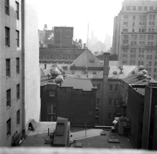 Gezicht vanuit het hotel van de fotograaf, Bestanddeelnr 191-0797