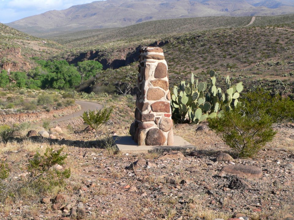 Gila Box, Kearny monument 2