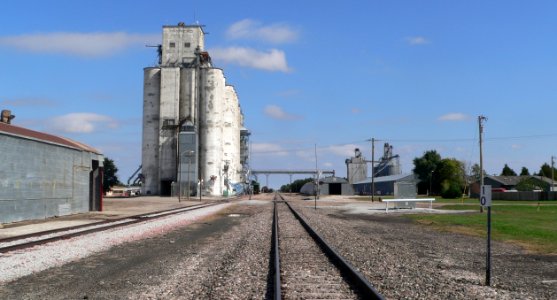 Giltner, Nebraska grain elevator 2 photo