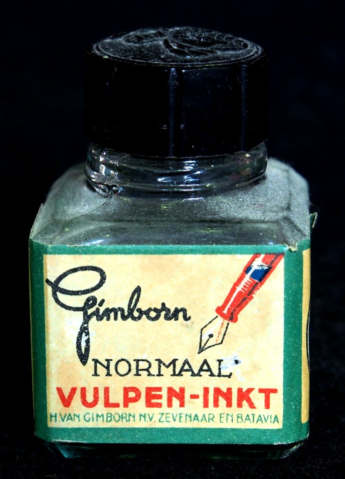 Gimborn normaal Vulpen-inkt, inktpotje, foto 2