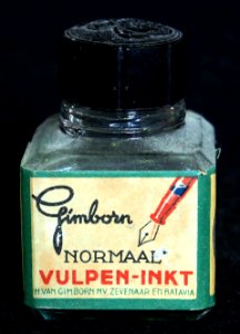 Gimborn normaal Vulpen-inkt, inktpotje, foto 2