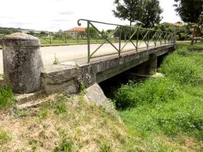 Gimécourt (Meuse) pont sur l'Aire