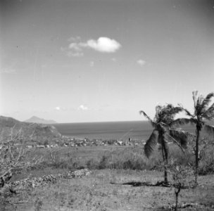 Gezicht op Oranjestad op Sint-Eustatius, Bestanddeelnr 252-8294