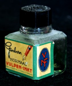 Gimborn normaal Vulpen-inkt, inktpotje, foto 3