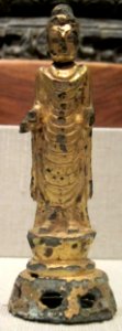 Gilt bronze statue of Sakyamuni from Korea, Unified Silla Kingdom, 8th-9th century, HAA photo
