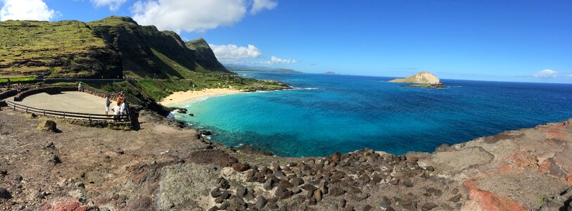 Hawaiian ocean scenic photo
