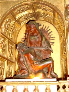 Gimont (Gers, Fr) chapelle N.D. de Cahuzac, pieta