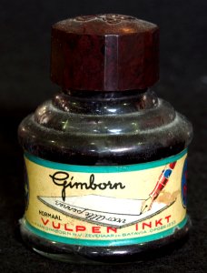 Gimborn vulpen inkt, inktpotje, foto 2