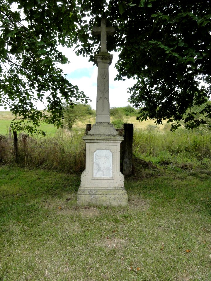 Gimécourt (Meuse) croix de chemin B